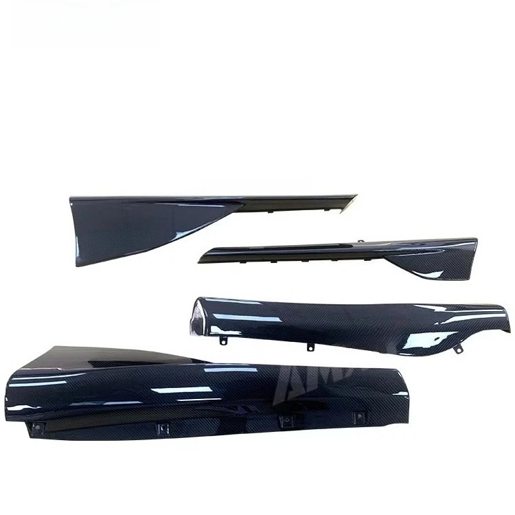 High Quality Fast Delivery Whole Sale Price Dry Carbon Fiber 600LT Side Skirt Body Kits for  540-570S